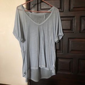 Flowy free people tee